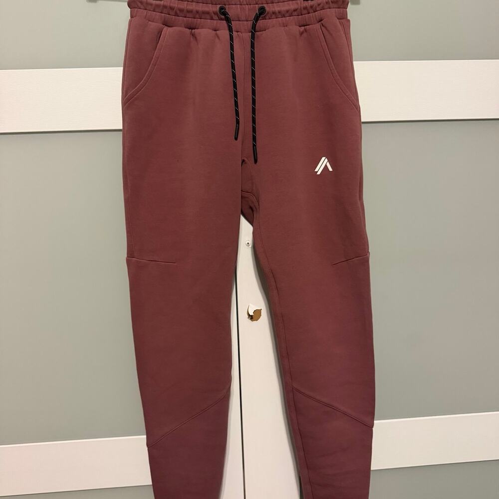 Alphalete Fleece Joggers Mauve Size Small
